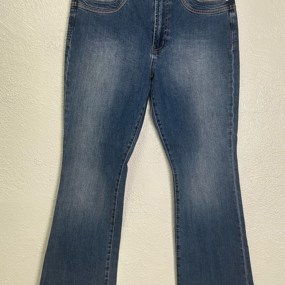 NWOT Dear John Women's Medium Blue Flare Jeans